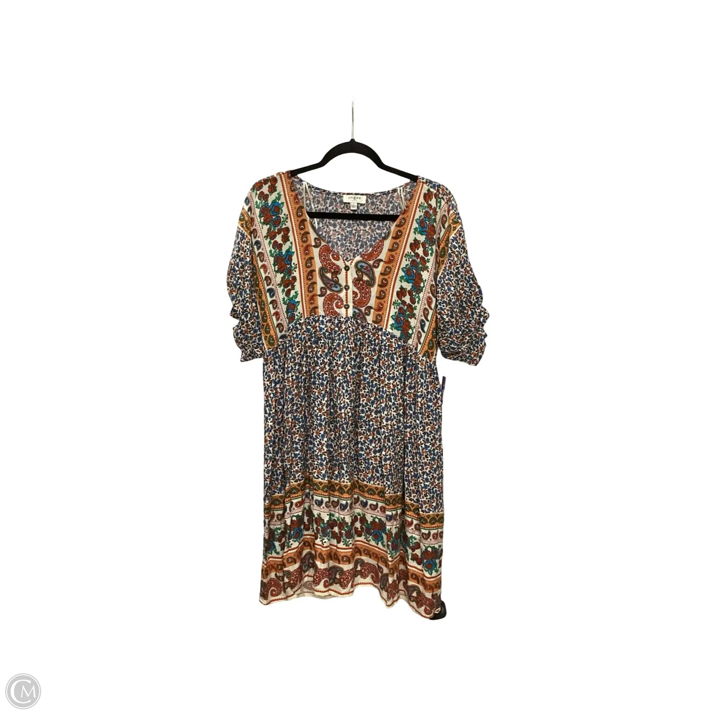 Dress Casual Short By Umgee In Floral Print, Size: L