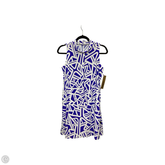 Designer Dress Casual Short By Jude Connally In Geometric Pattern, Size: S