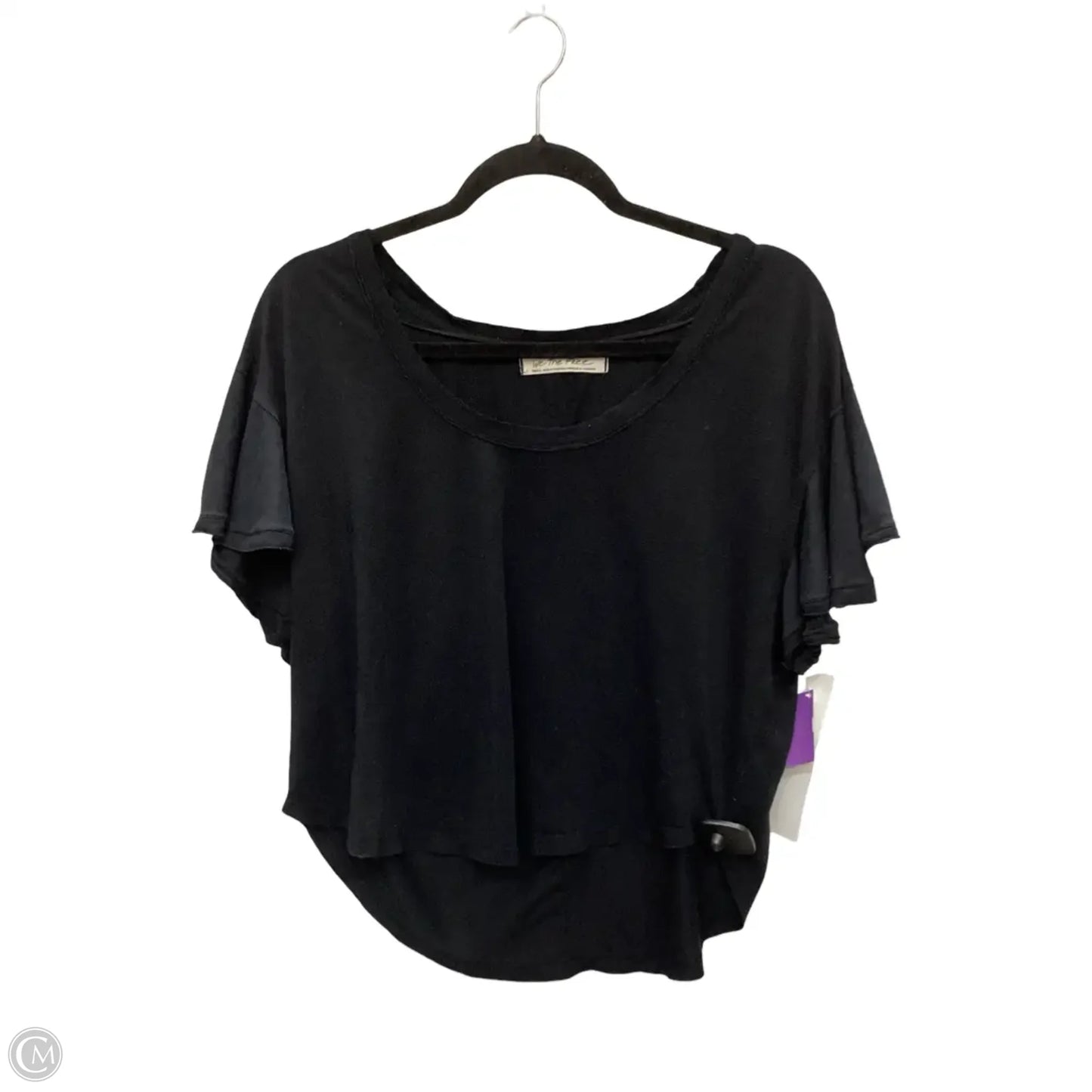 Top Short Sleeve Basic By We The Free In Black, Size: S