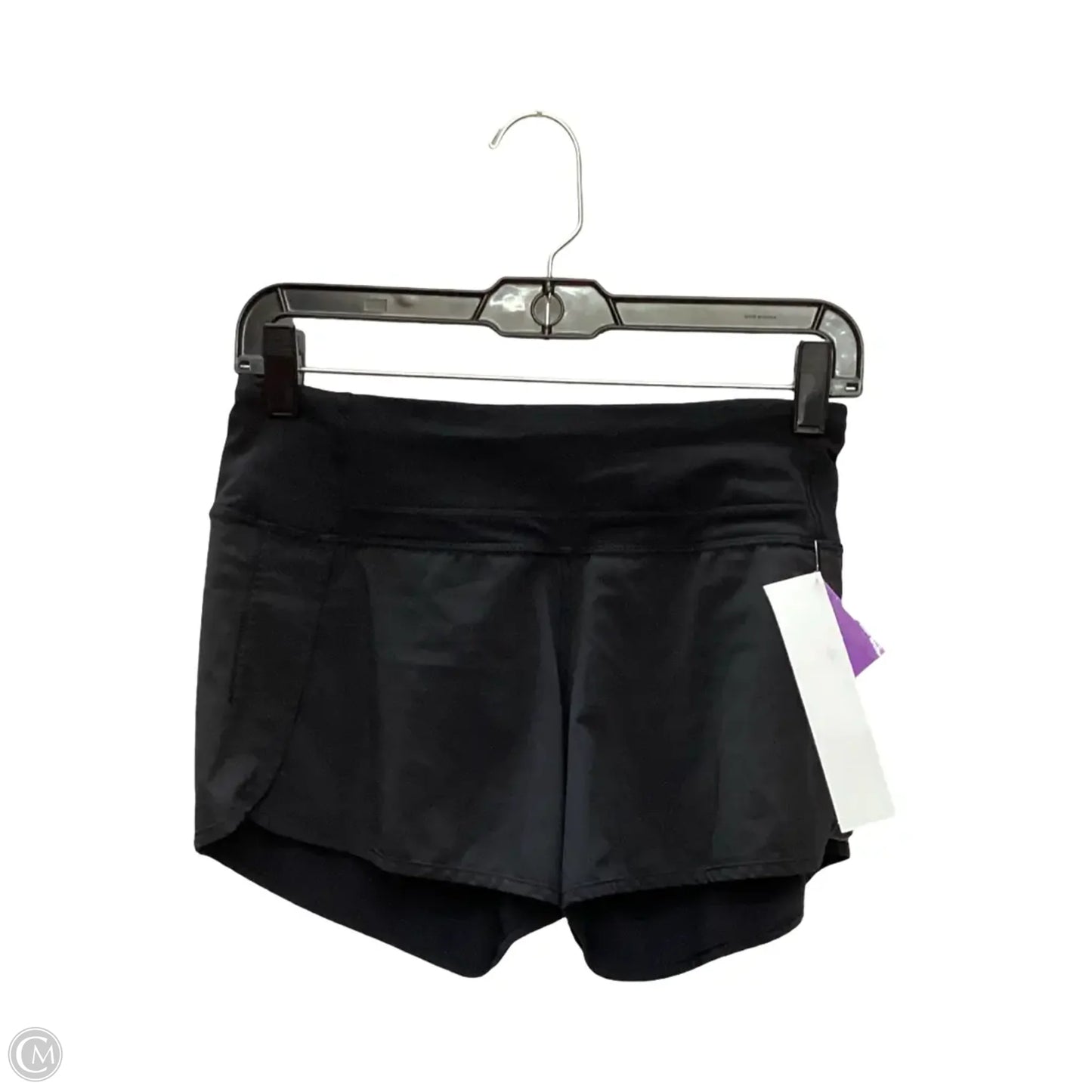 Athletic Shorts By Lululemon In Black, Size: 6