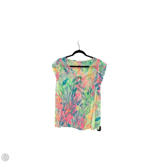 Blouse Designer By Lilly Pulitzer In Multi-colored, Size: S