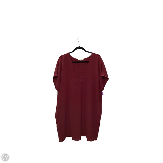 Dress Casual Short By Ee Some In Red, Size: L