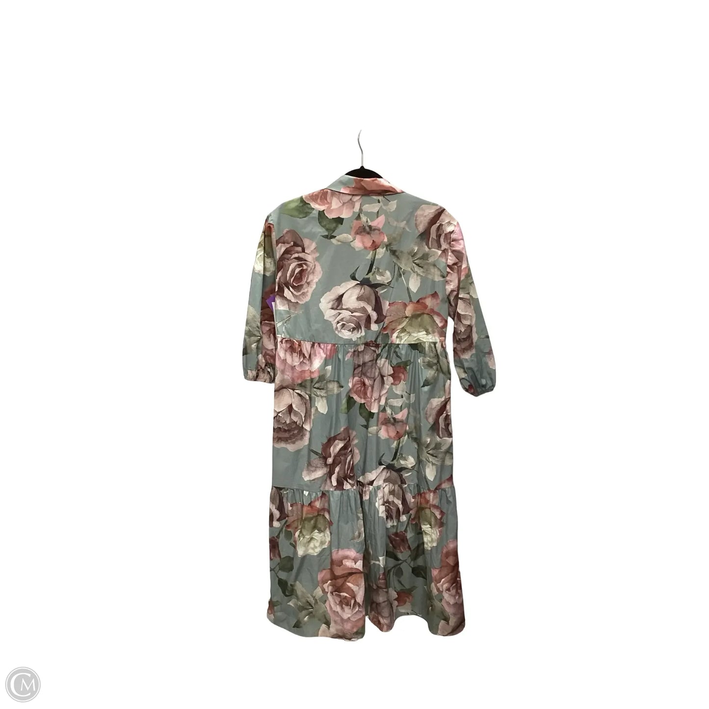 Dress Casual Midi By Maeve In Floral Print, Size: Xsp