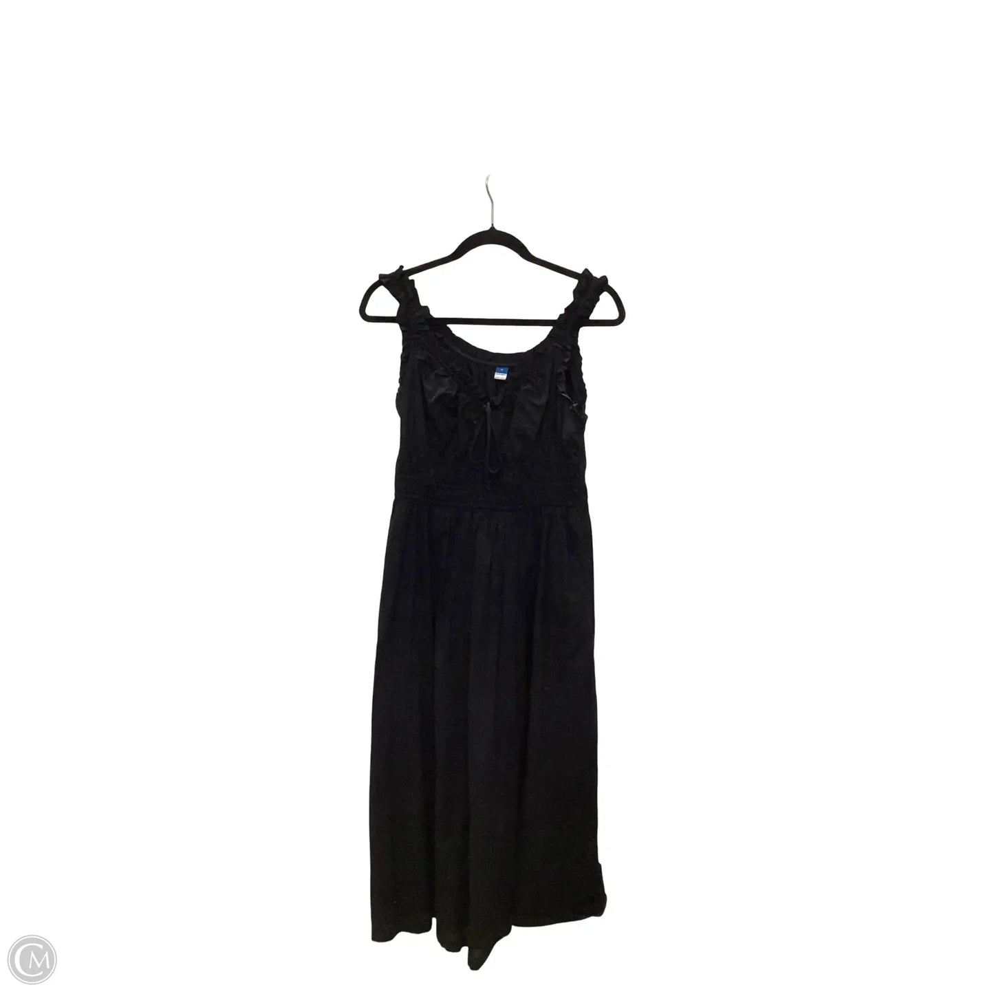 Dress Casual Maxi By Old Navy In Black, Size: M