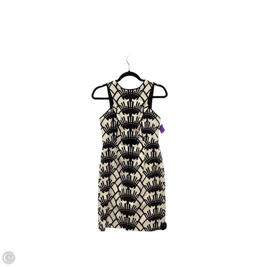 Dress Casual Short By Donna Morgan In Black & White, Size: 4