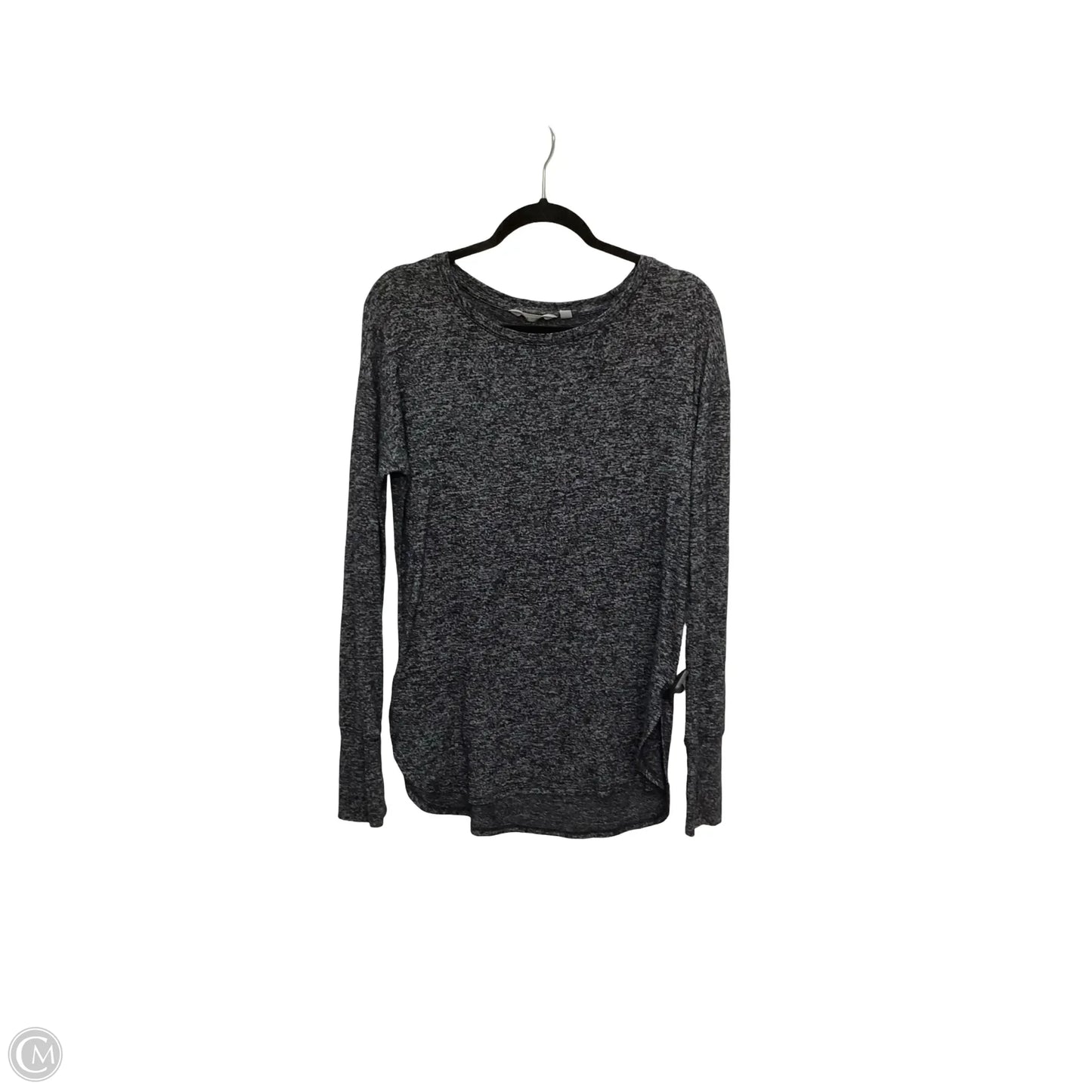 Athletic Top Long Sleeve Crewneck By Athleta In Grey, Size: M