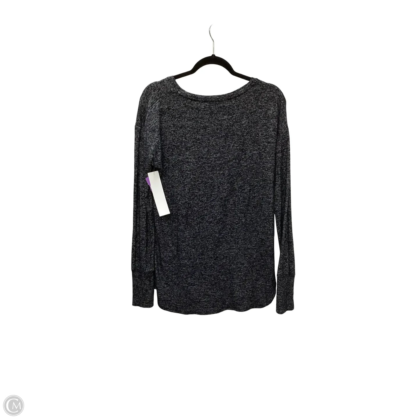 Athletic Top Long Sleeve Crewneck By Athleta In Grey, Size: M