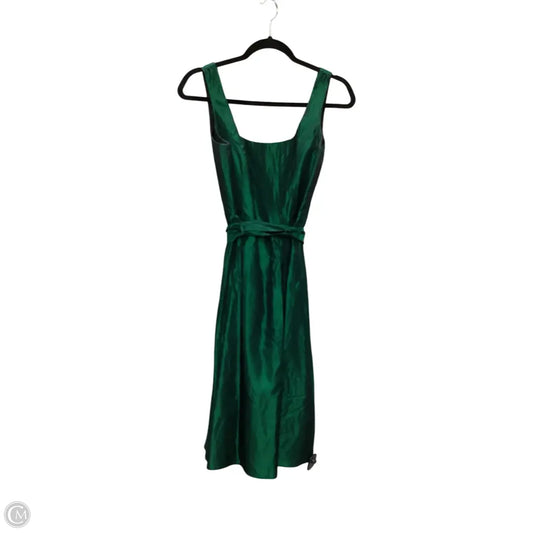 Dress Party Short By Tahari By Arthur Levine In Green, Size: 4
