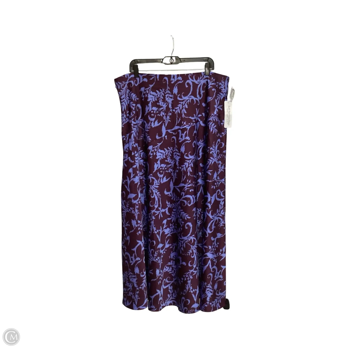 Skirt Midi By Soft Surroundings In Purple, Size: 1x