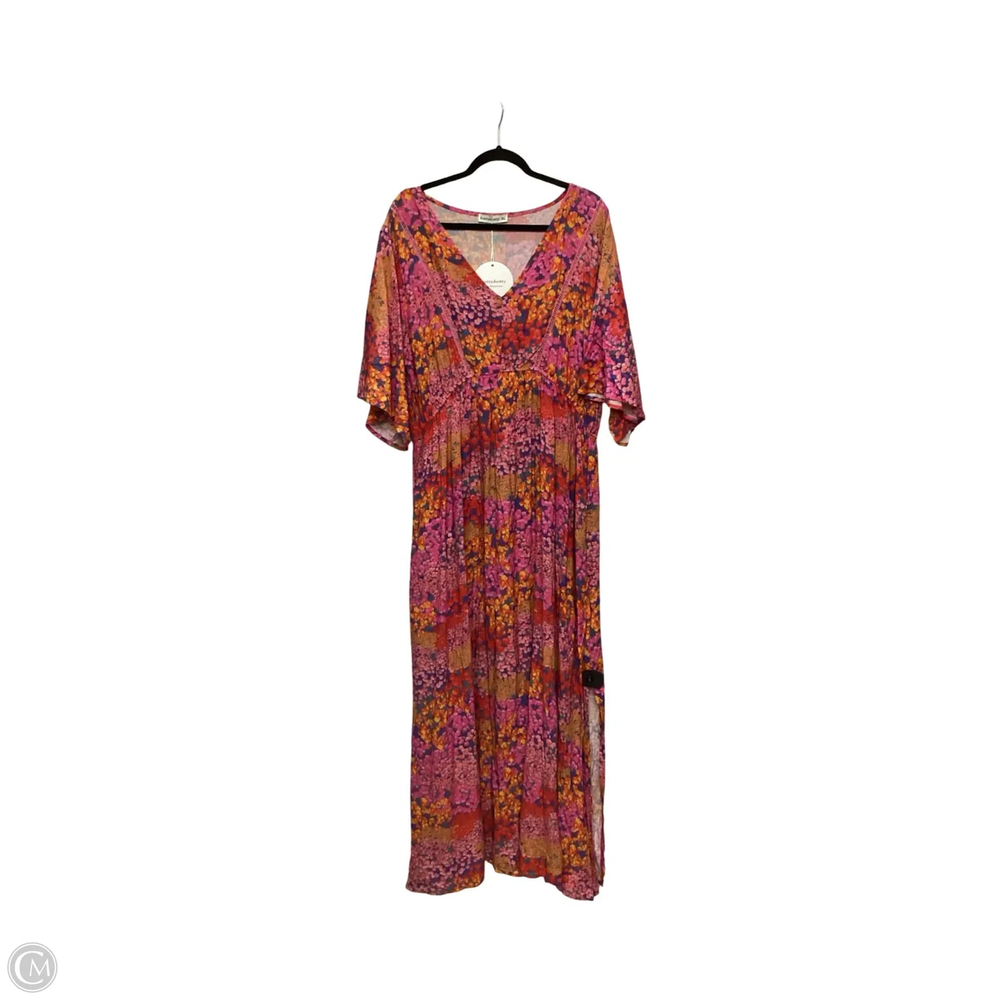 Dress Casual Maxi By Rusttydustty In Floral Print, Size: 3x