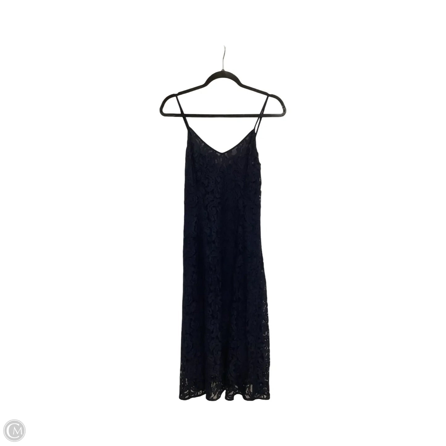 Dress Casual Midi By Michael By Michael Kors In Navy, Size: 8