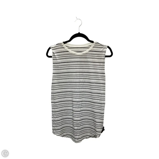 Athletic Tank Top By Lululemon In Striped Pattern, Size: 8