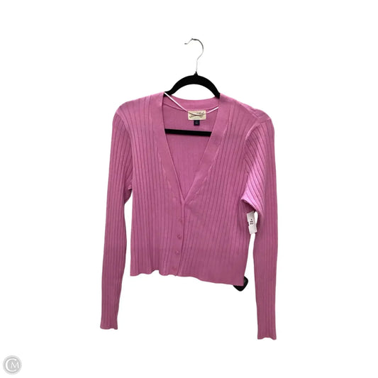 Cardigan By Universal Thread In Pink, Size: Xl