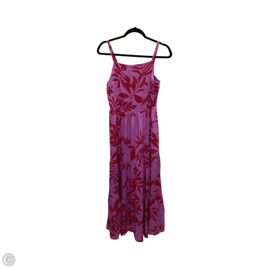 Dress Casual Midi By Old Navy In Purple, Size: M