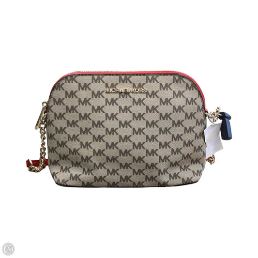 Crossbody Designer By Michael Kors, Size: Medium