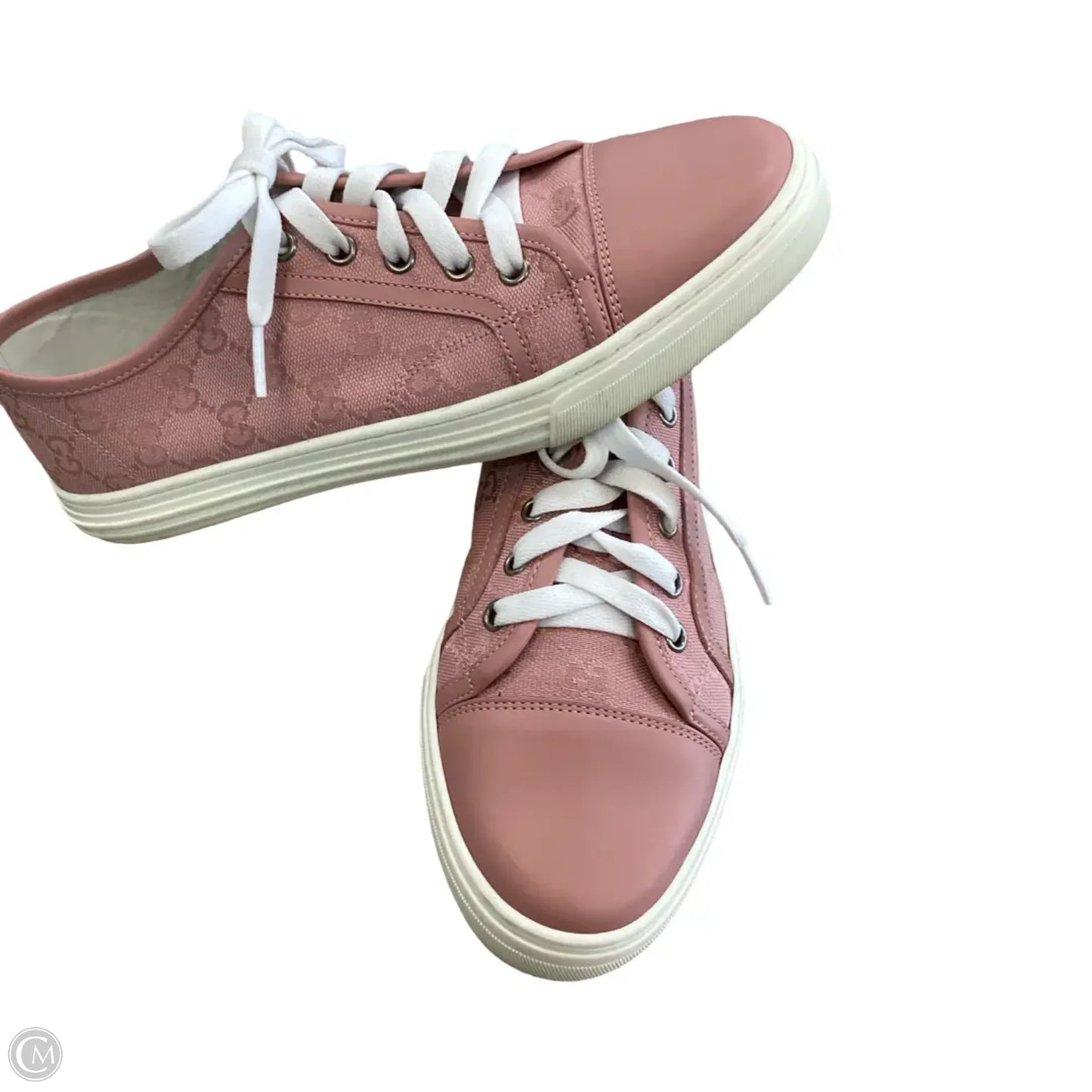 Shoes Sneakers By Gucci In Pink, Size: 8.5