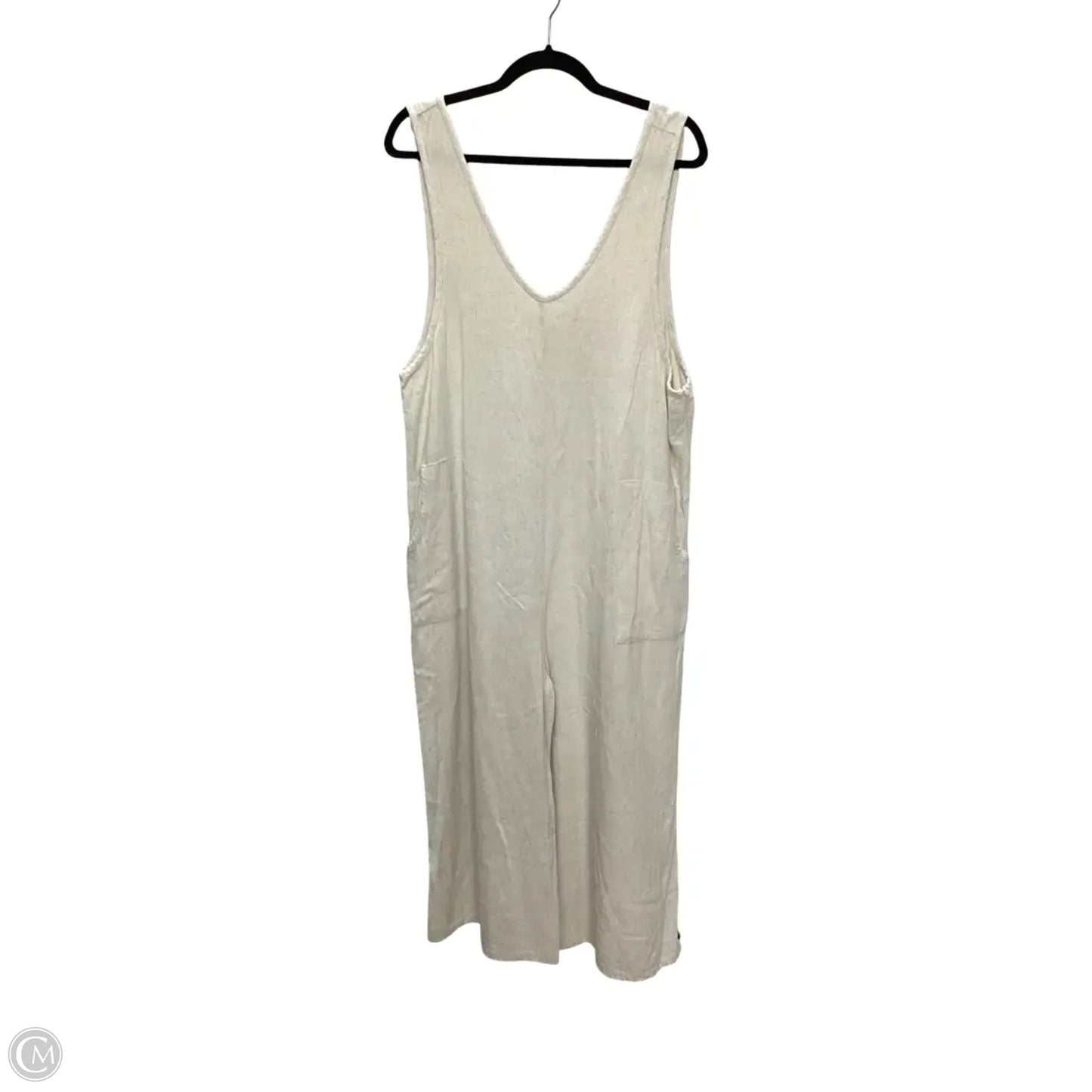Jumpsuit By Treasure And Bond In Cream, Size: M