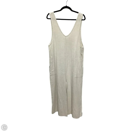 Jumpsuit By Treasure And Bond In Cream, Size: M