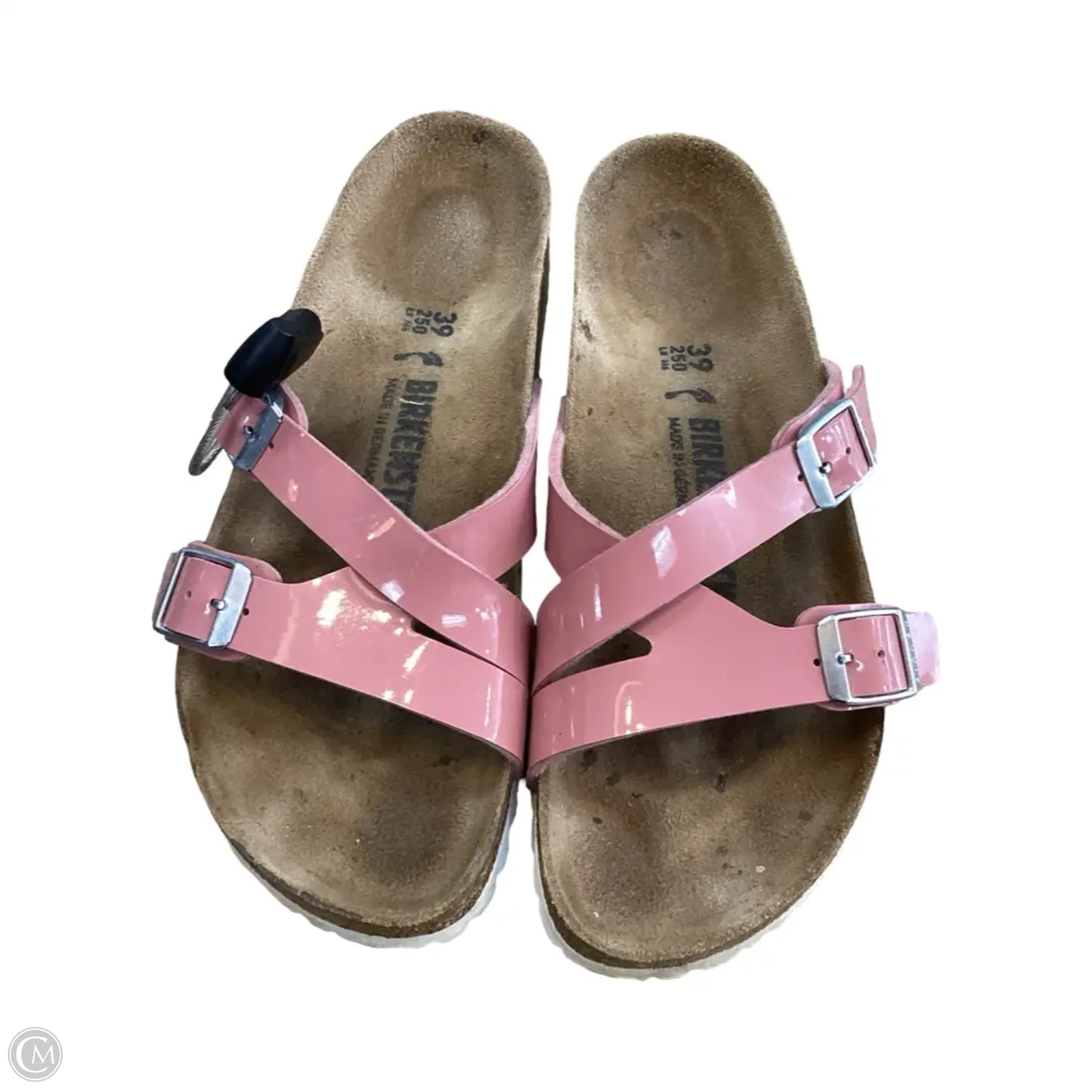 Sandals Flats By Birkenstock In Pink, Size: 8.5