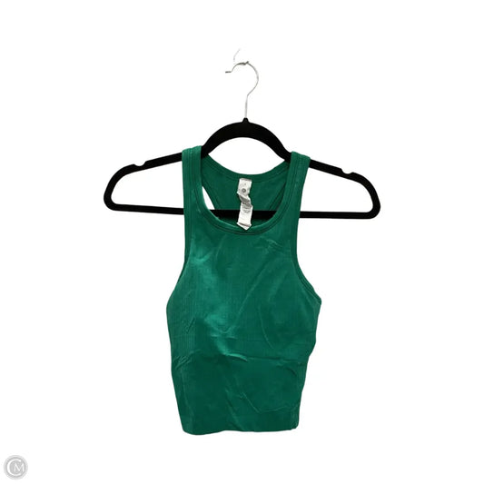 Athletic Tank Top By Lululemon In Green, Size: 4