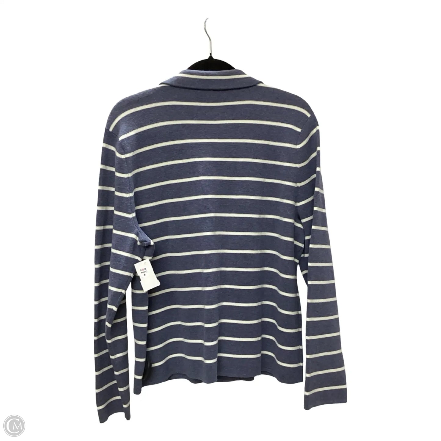 Blazer By Talbots In Striped Pattern, Size: Xl