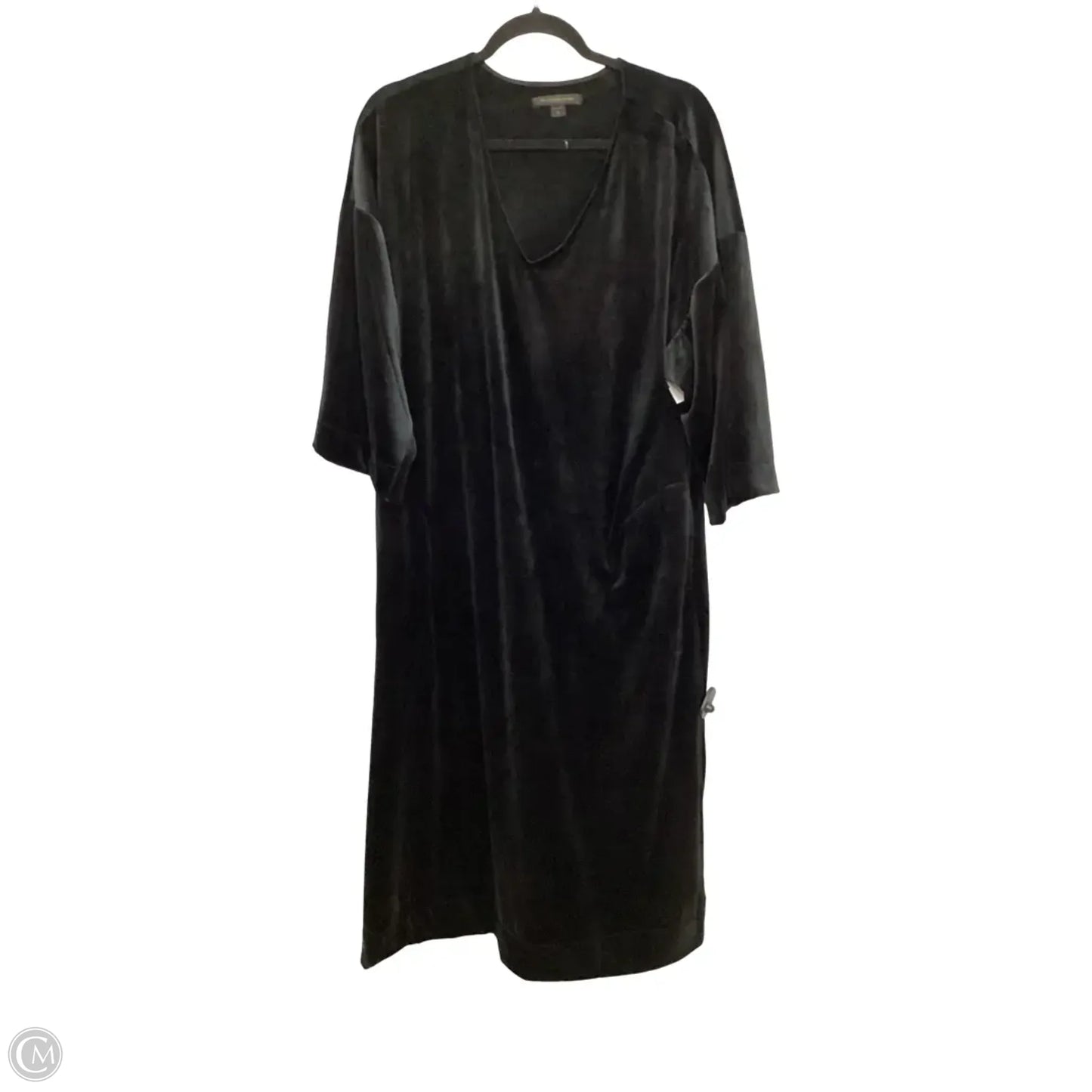 Dress Casual Maxi By Donna Karan In Black, Size: Xl