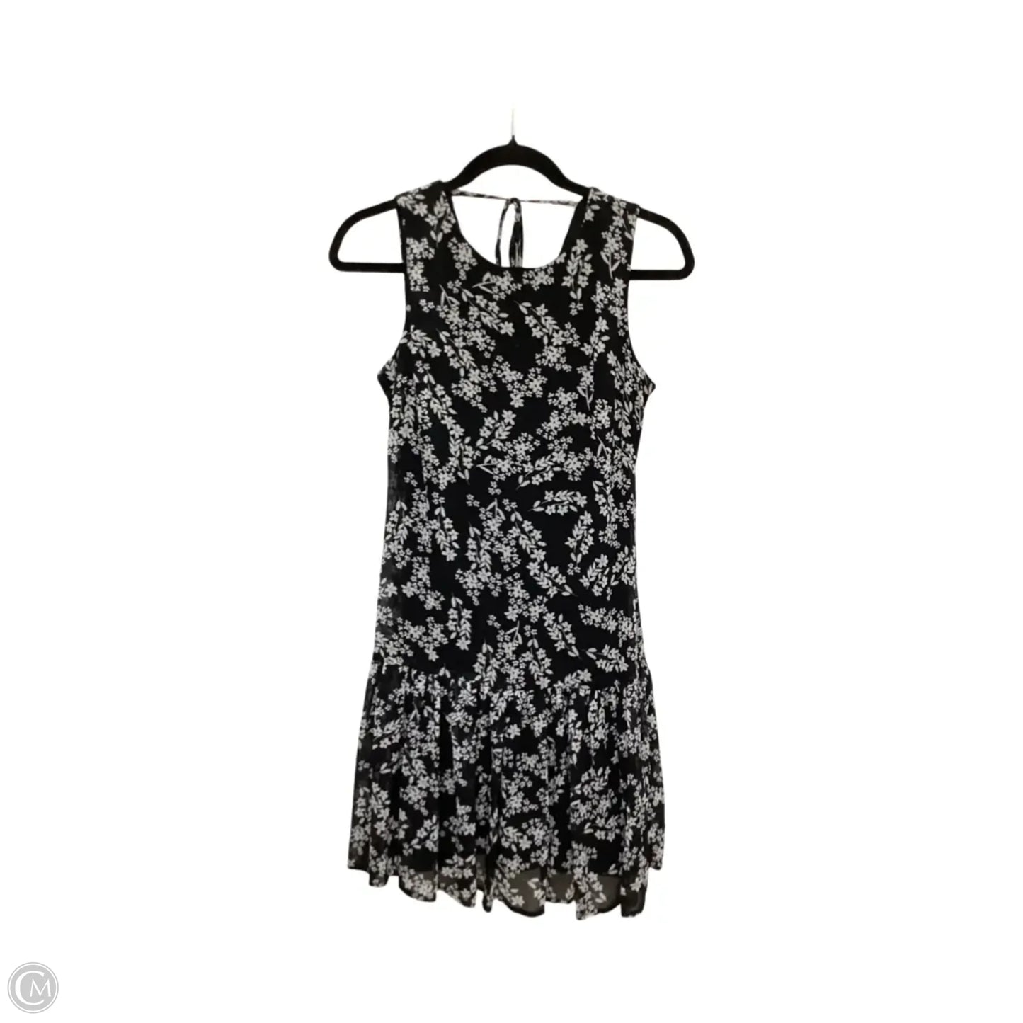 Dress Casual Midi By Calvin Klein In Floral Print, Size: 4