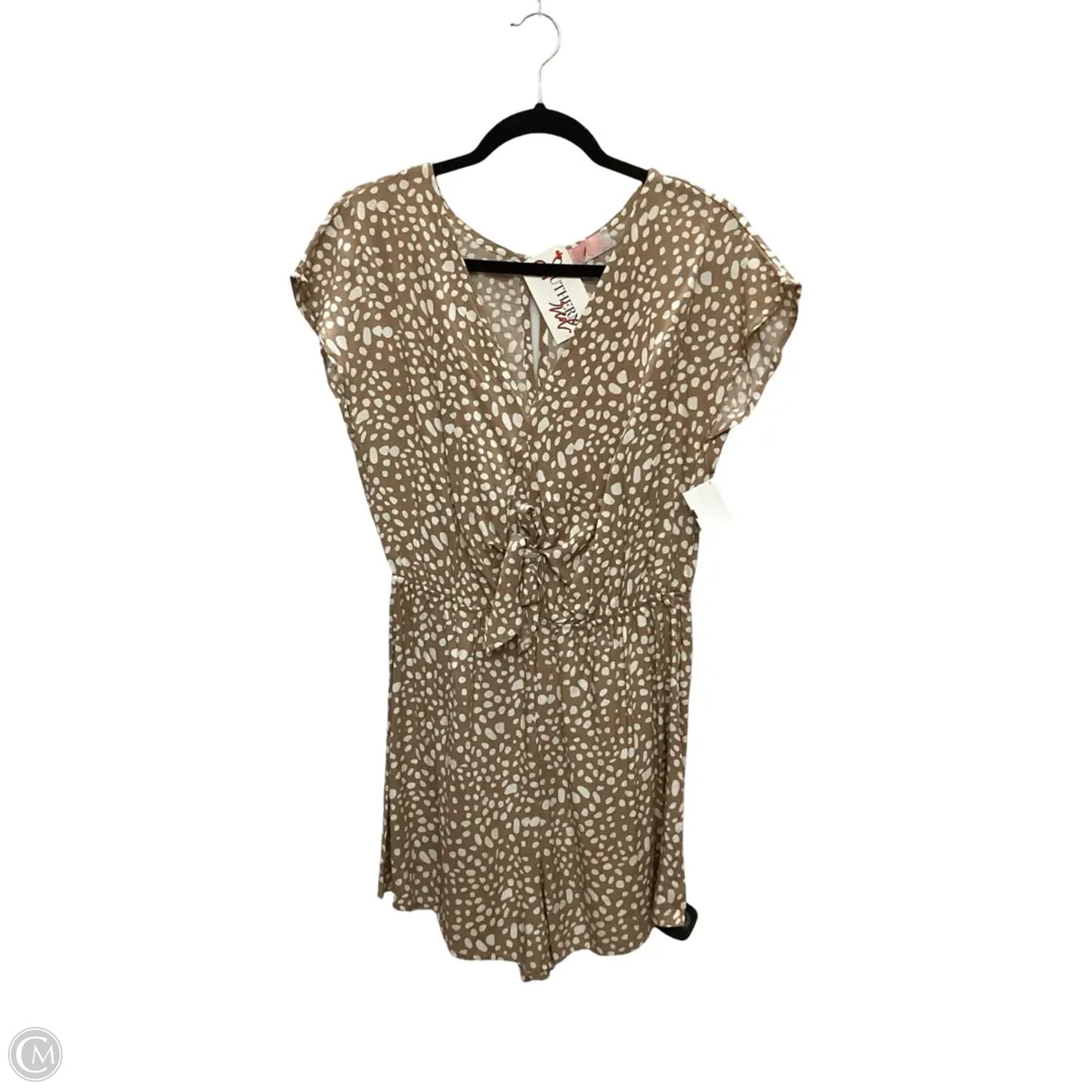 Romper By CDM In Animal Print, Size: L