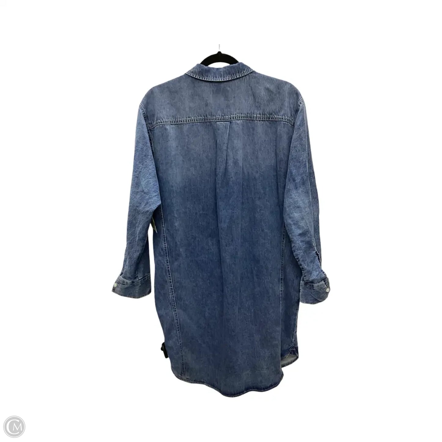 Dress Casual Short By Universal Thread In Blue Denim, Size: S