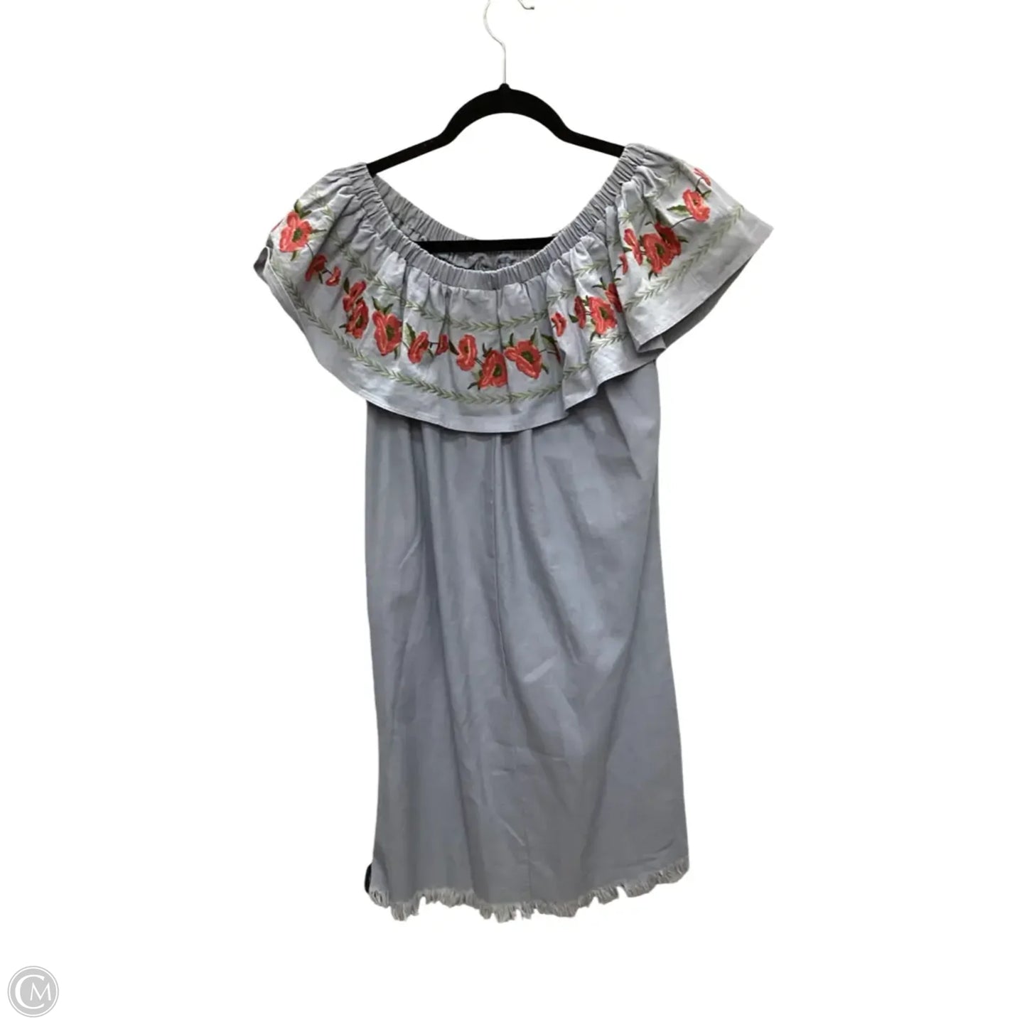 Dress Casual Short By Easel In Blue, Size: S