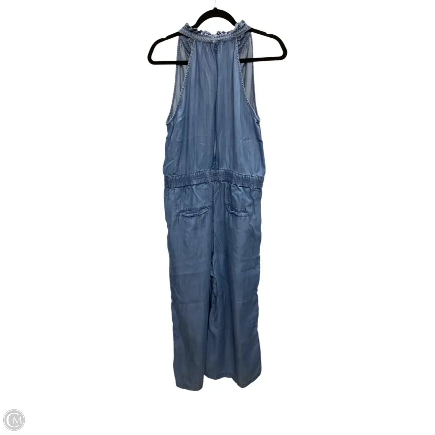 Jumpsuit By Crown And Ivy In Blue Denim, Size: 12