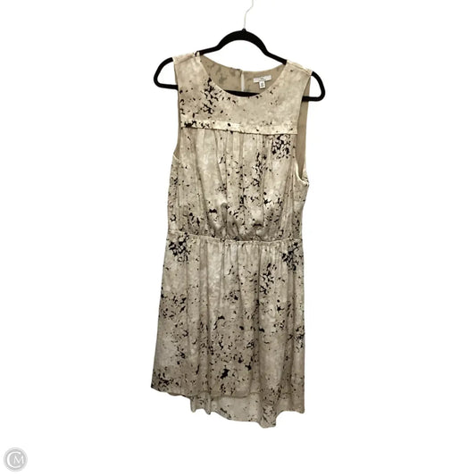 Dress Designer By Halston In Tan, Size: L