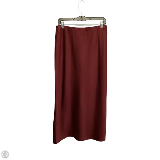 Skirt Maxi By Dress Forum In Red, Size: L