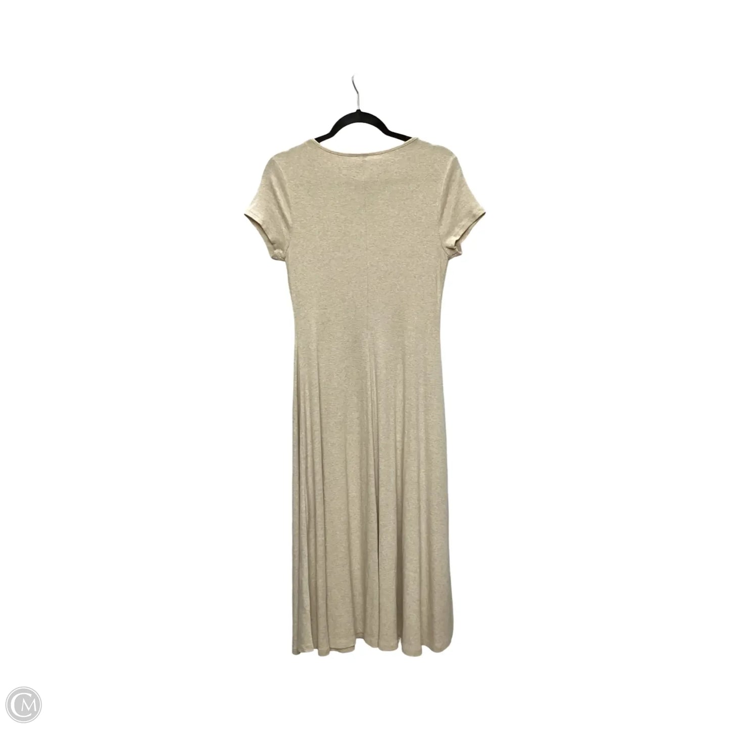 Dress Casual Midi By Universal Thread In Tan, Size: M