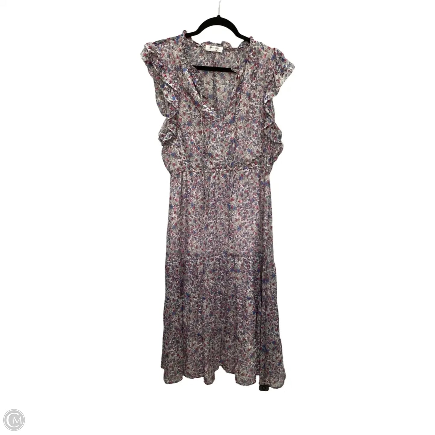 Dress Casual Midi By Bb Dakota In Floral Print, Size: M