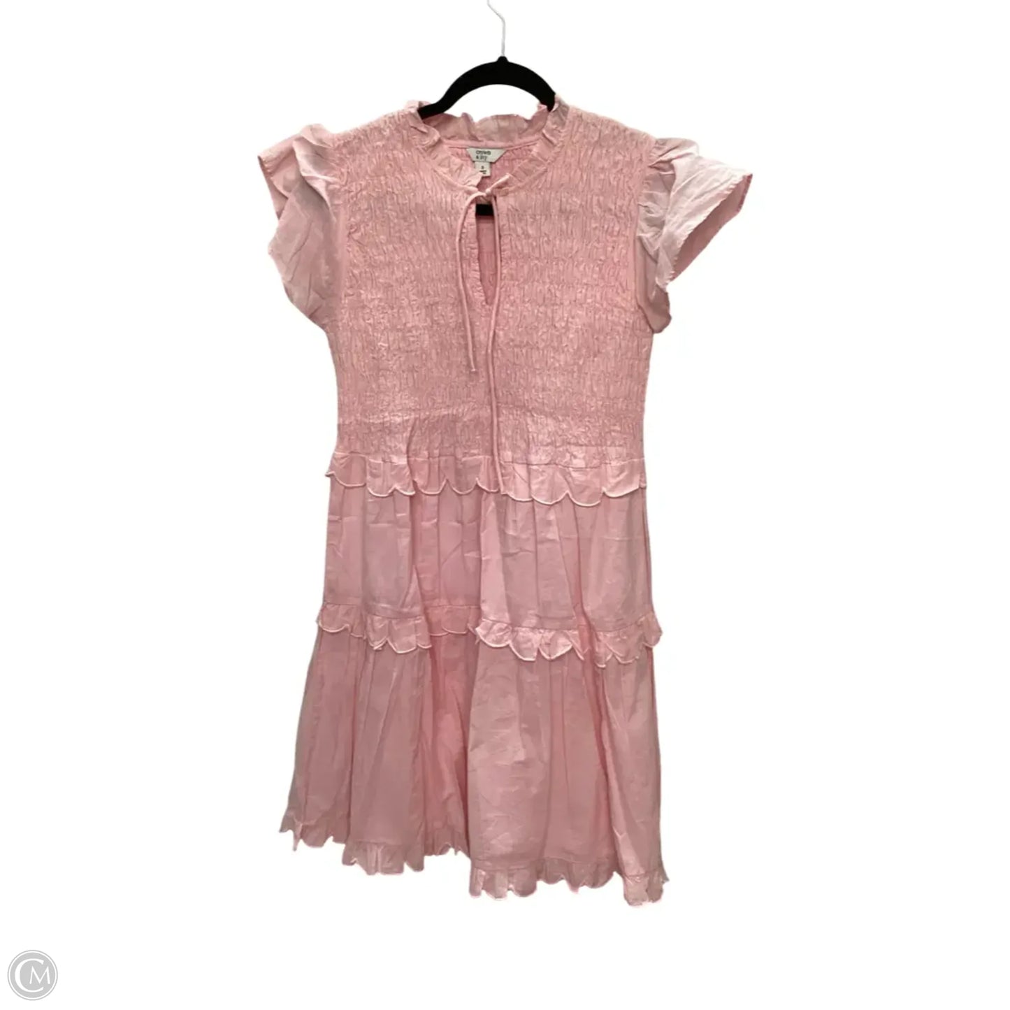 Dress Casual Short By Crown And Ivy In Pink, Size: S
