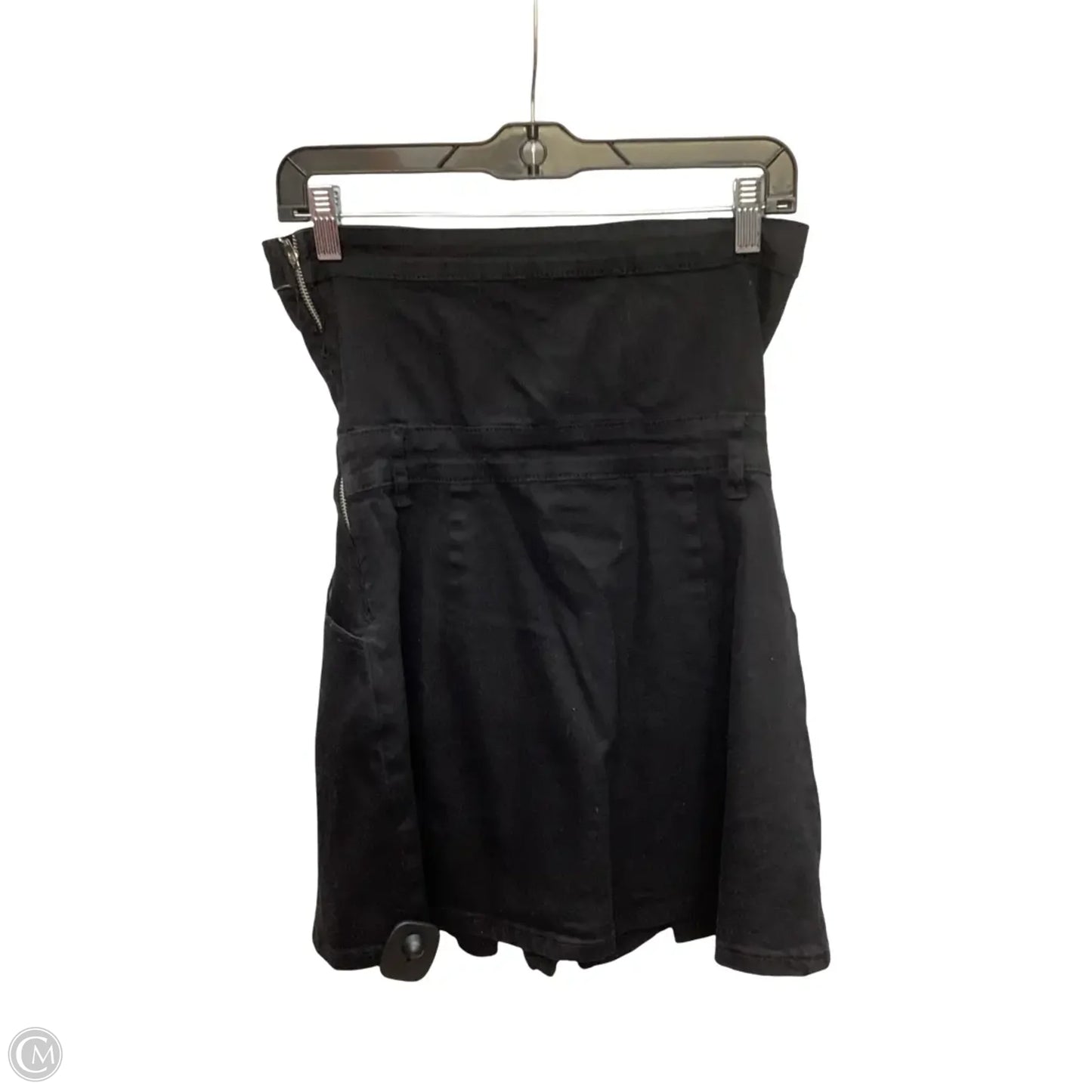 Dress Casual Short By Lyn Burches In Black Denim, Size: S