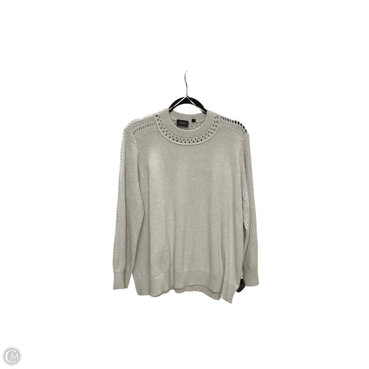 Sweater By Cyrus In Grey, Size: 1x