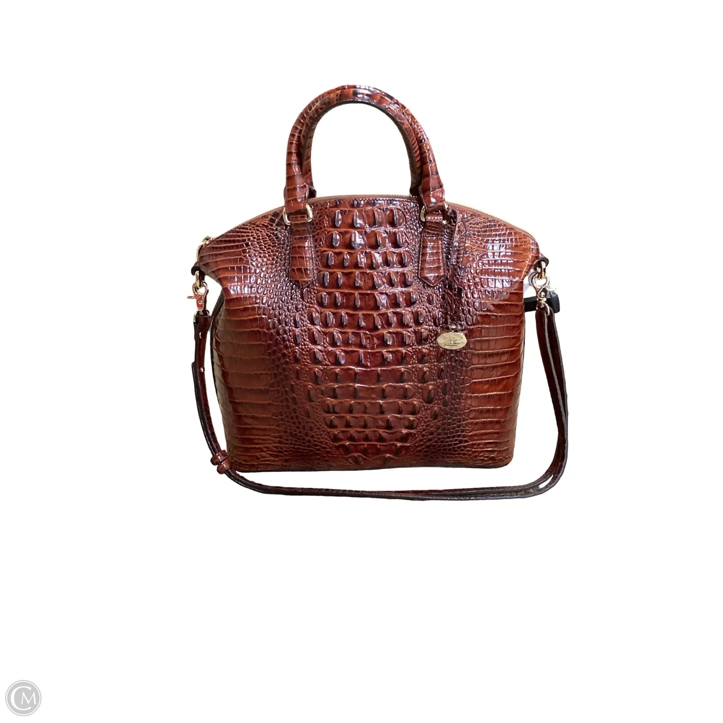 Handbag Designer By Brahmin, Size: Large