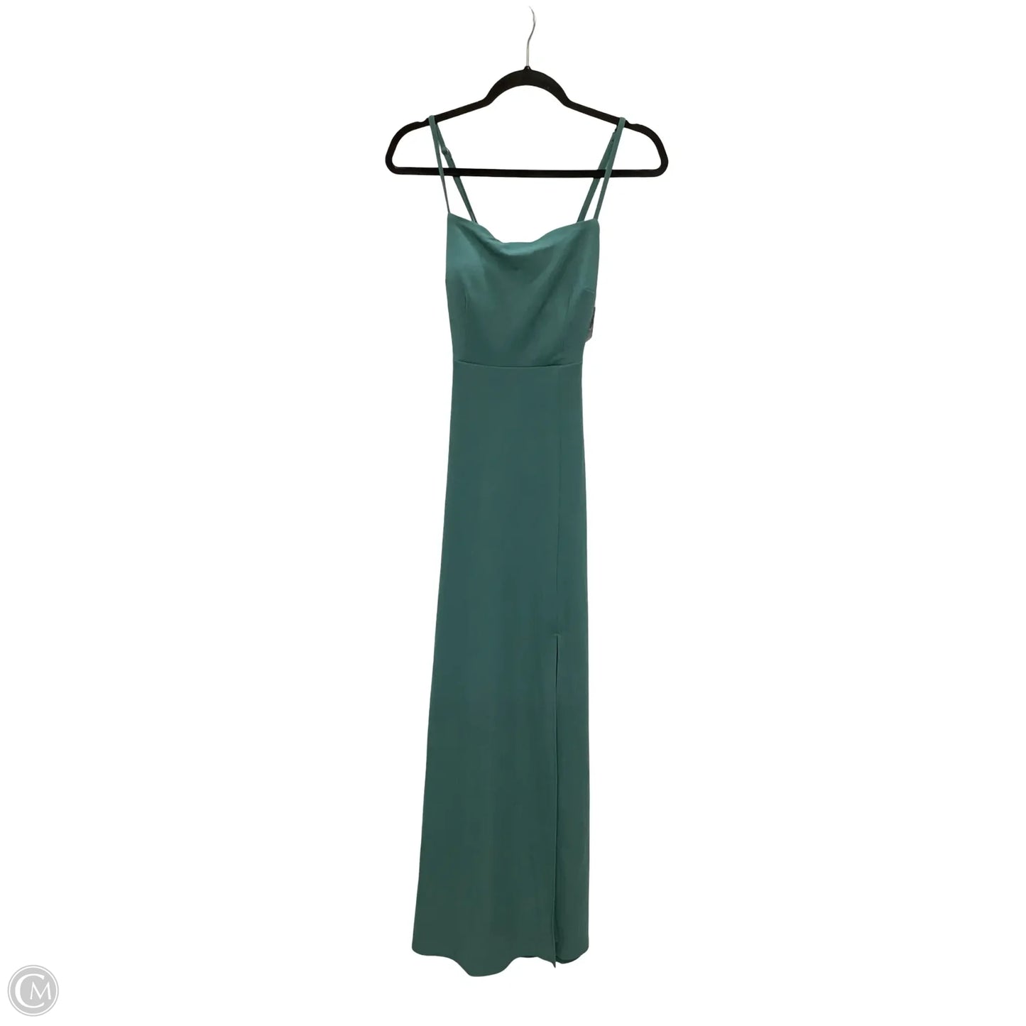 Dress Party Long By Clothes Mentor In Green, Size: S