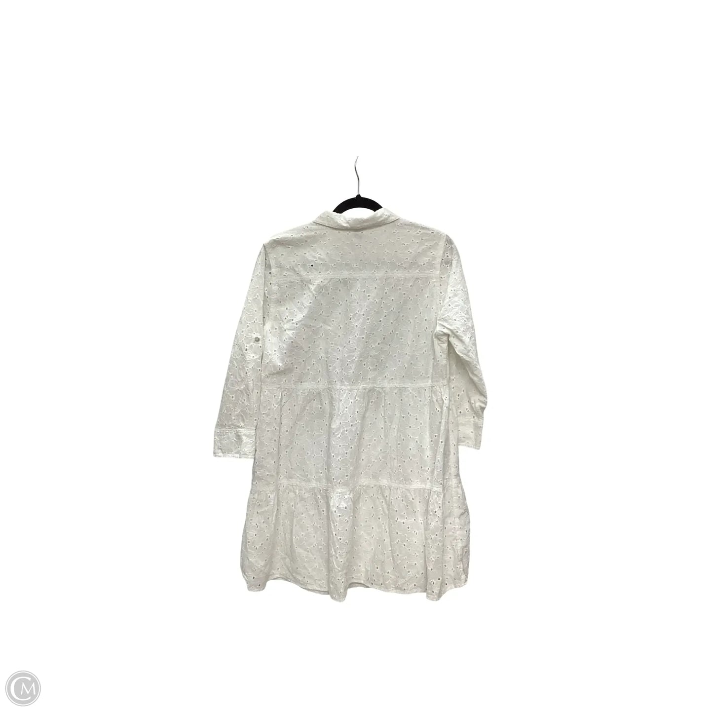 Dress Casual Short By Dash In White, Size: M
