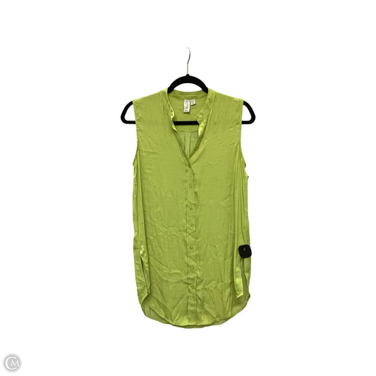 Blouse Sleeveless By Joie In Green, Size: Xs