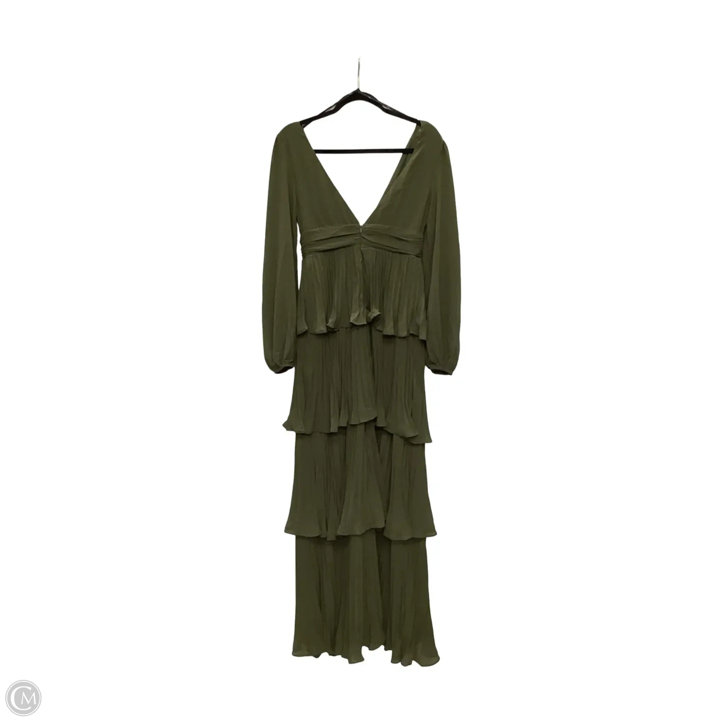 Dress Party Long By Lulus In Green, Size: M