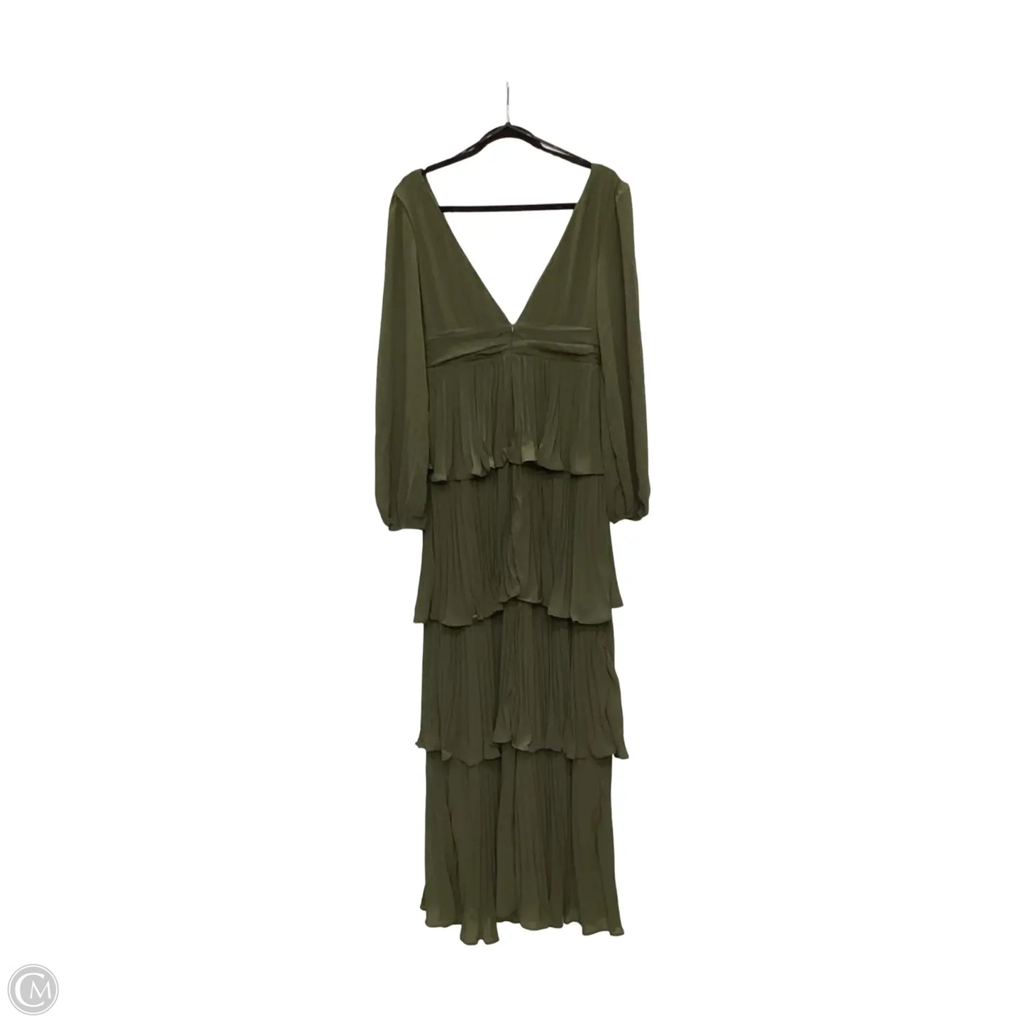 Dress Party Long By Lulus In Green, Size: L