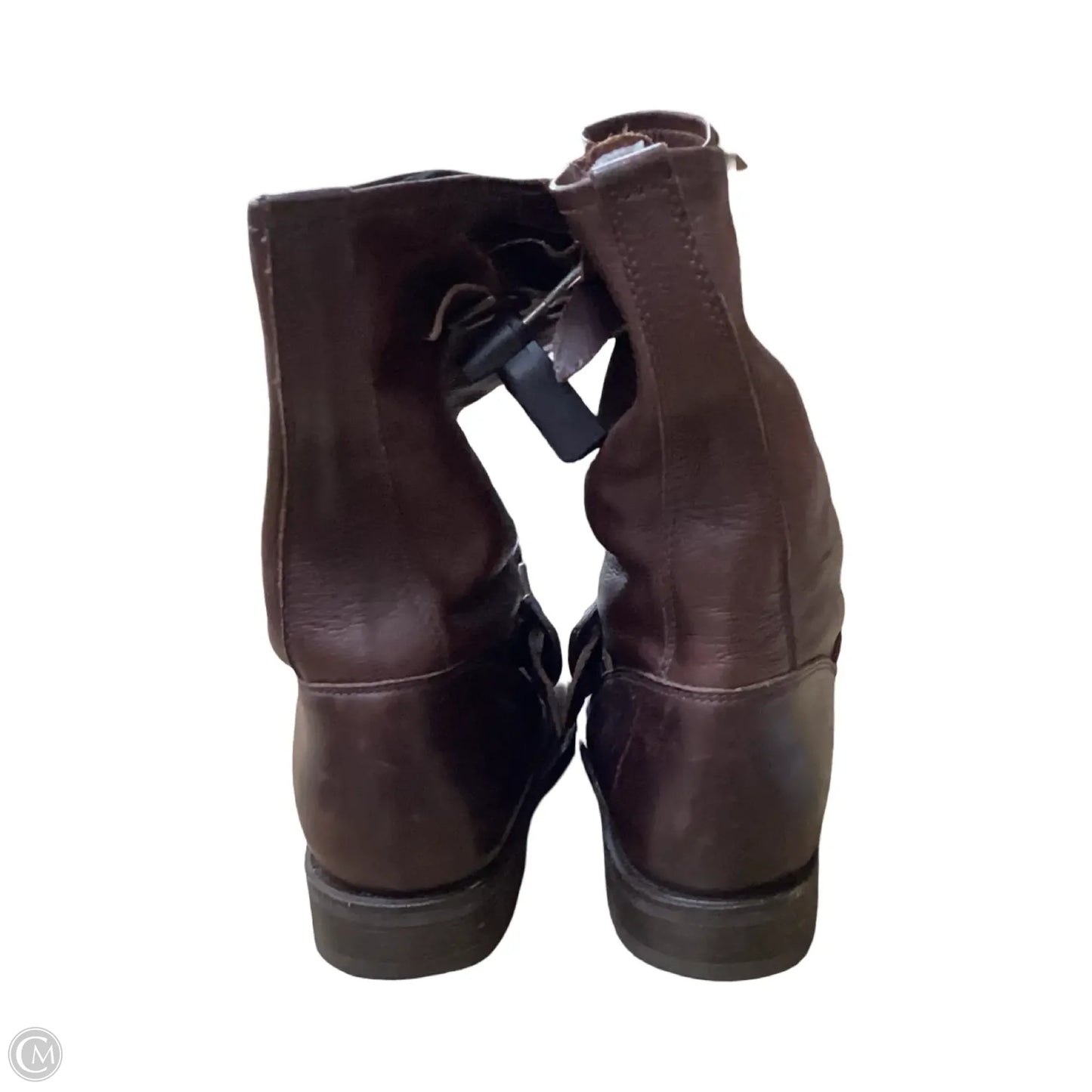 Boots Designer By Frye In Brown, Size: 8.5