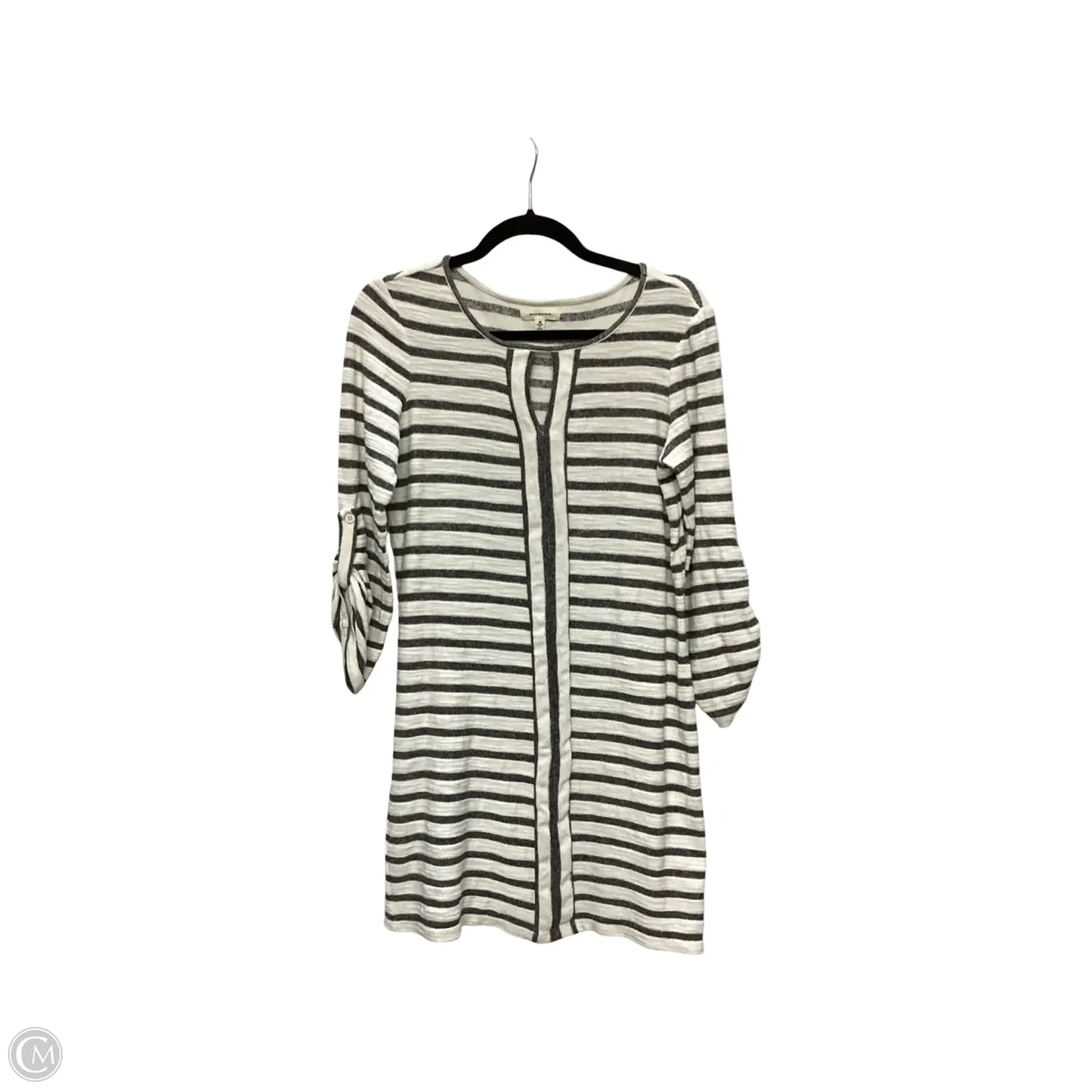 Dress Casual Short By Max Studio In Striped Pattern, Size: M