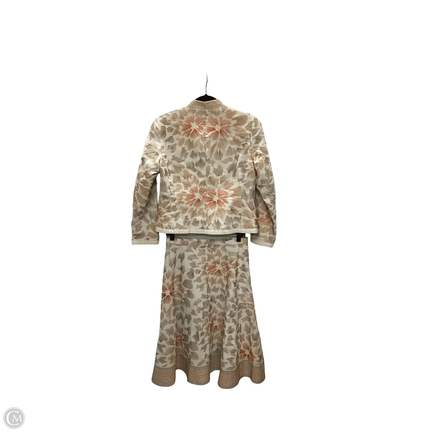 Skirt Set 2pc By Coldwater Creek In Taupe, Size: 8p