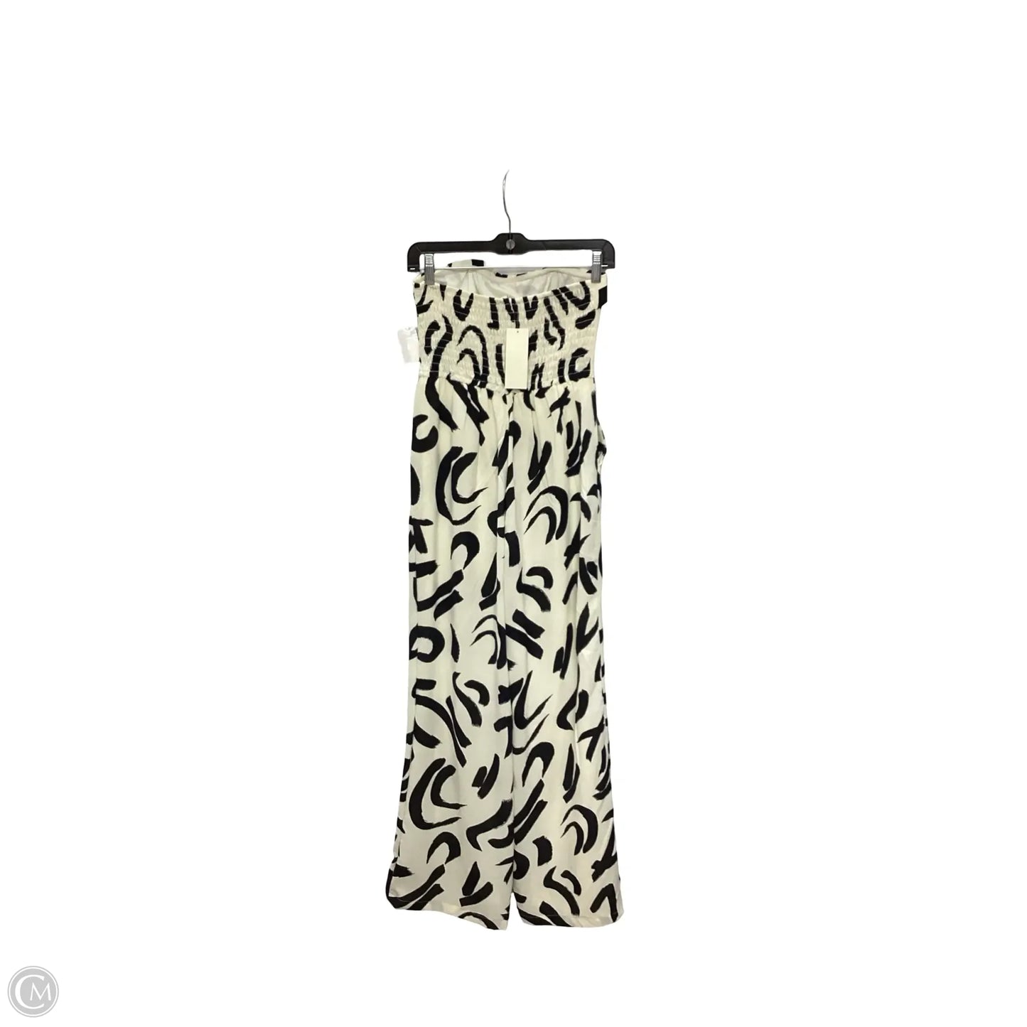 Jumpsuit By Thirty/Thirty In Black & Cream, Size: S