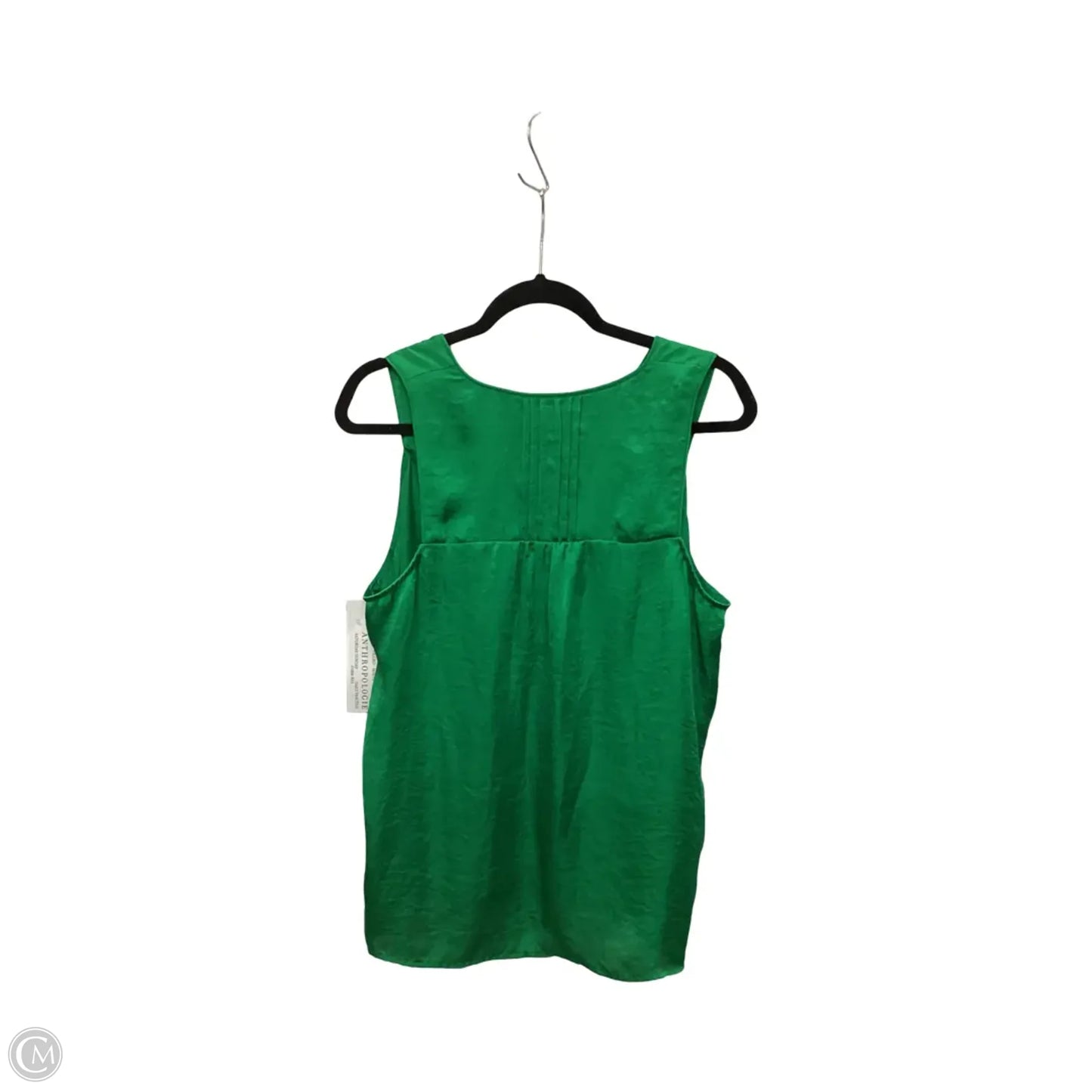 Blouse Sleeveless By Maeve In Green, Size: 14