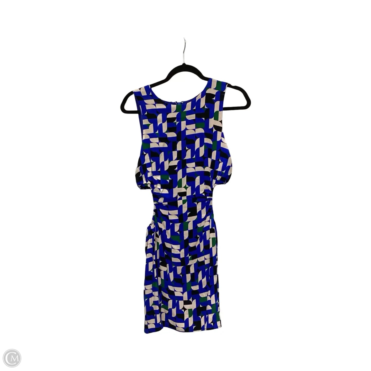 Dress Casual Short By Olivaceous In Geometric Pattern, Size: L